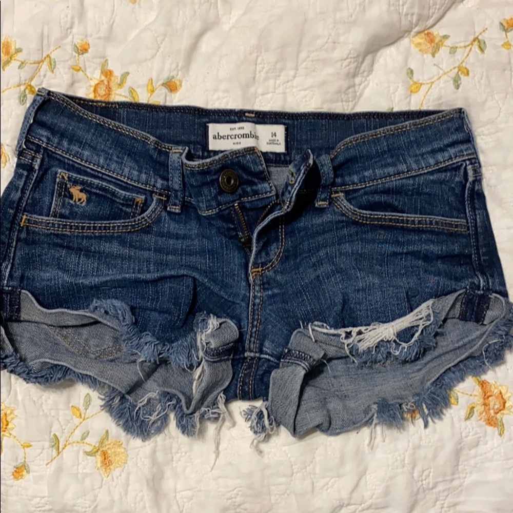 Girls jean shorts